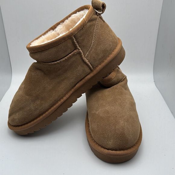 CUSHIONAIRE Women's pull on boot 7.5 CHESTNUT - Picture 7 of 7